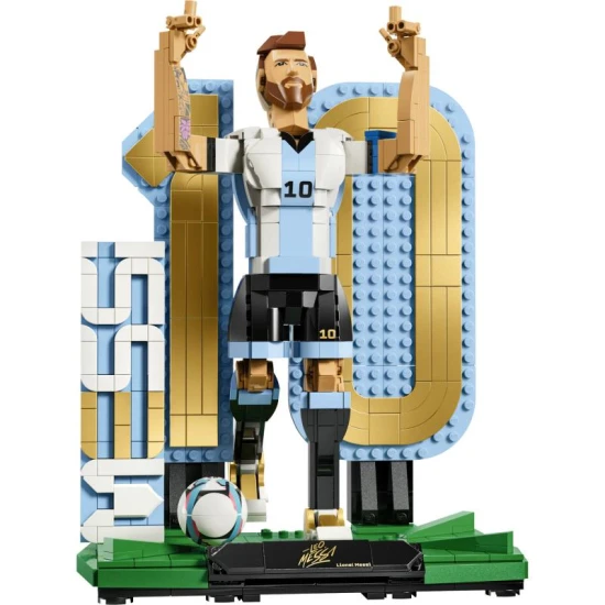 LEGO Editions 43015 Lionel Messi Futbalová legenda