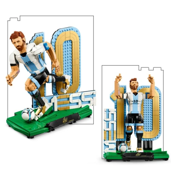 LEGO Editions 43015 Lionel Messi Futbalová legenda