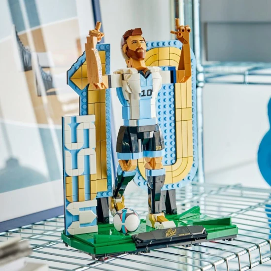 LEGO Editions 43015 Lionel Messi Futbalová legenda