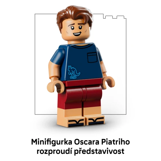 LEGO® Editions 43017 Prilba Oscar Piastri z tímu McLaren Mastercard F1®