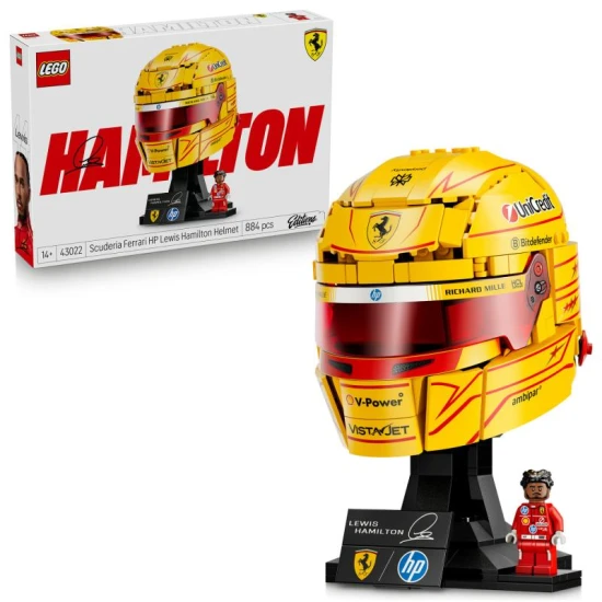 LEGO Editions 43022 Prilba Lewis Hamilton zo Scuderia Ferrari HP