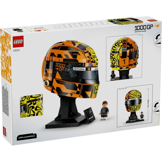 LEGO® Editions 43023 Prilba Lando Norris z tímu McLaren Mastercard F1®