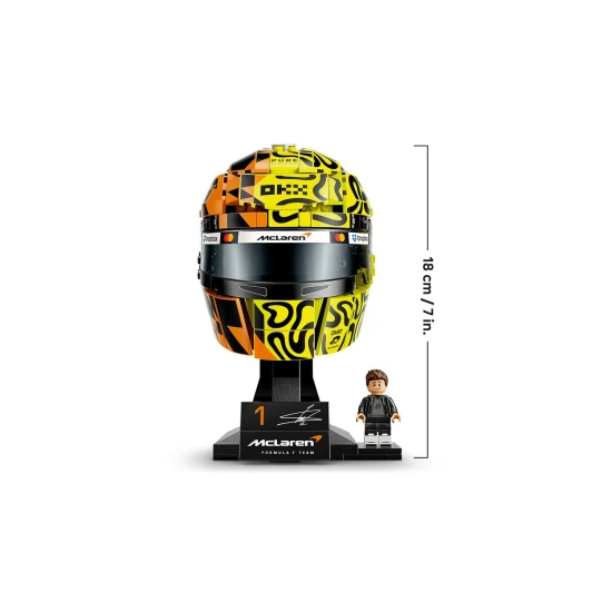 LEGO® Editions 43023 Prilba Lando Norris z tímu McLaren Mastercard F1®