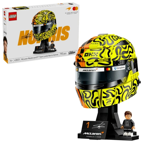 LEGO® Editions 43023 Prilba Lando Norris z tímu McLaren Mastercard F1®
