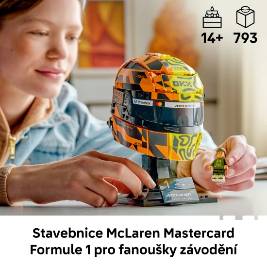 LEGO® Editions 43023 Prilba Lando Norris z tímu McLaren Mastercard F1®