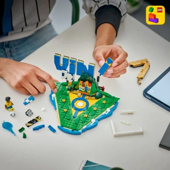 LEGO Editions 43027 Vini Jr. Hviezdne momenty futbalu