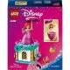 LEGO® Disney Točiaci sa Ariel – krásna stavebnica s otočným stojanom, postavičkami Ariel a Šupinky a úložným priestorom v ‘diamantových’ šatách