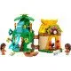 LEGO® Disney Vaiana – Stavebnica ostrova s loďkou, postavičkami Vaiany, Simey a Puy pre dobrodružné hranie.