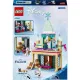 Stavebnica LEGO® Disney Frozen – kúzelný hrad s postavičkami a sánkami pre kreatívnu zábavu detí.