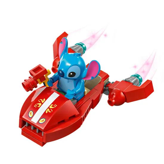 LEGO Disney Lilo a Stitch – Domček na pláži plný detailov a doplnkov