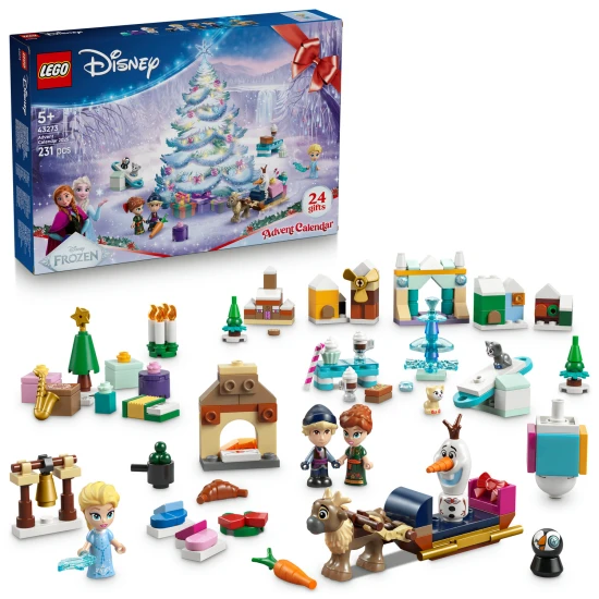 lego disney 43273 adventny kalendar 2025 ladove kralovstvo