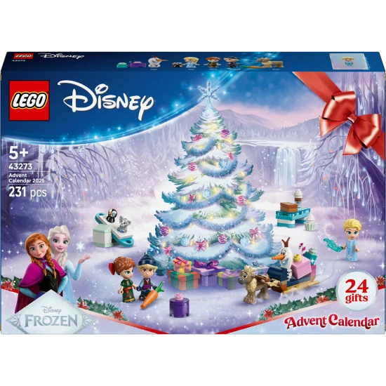lego disney 43273 adventny kalendar 2025 ladove kralovstvo