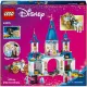 LEGO® Disney Popoluškin zámok a kočiar – kúzelná stavebnica s postavičkami a zvieratkami pre kreatívne hranie detí.