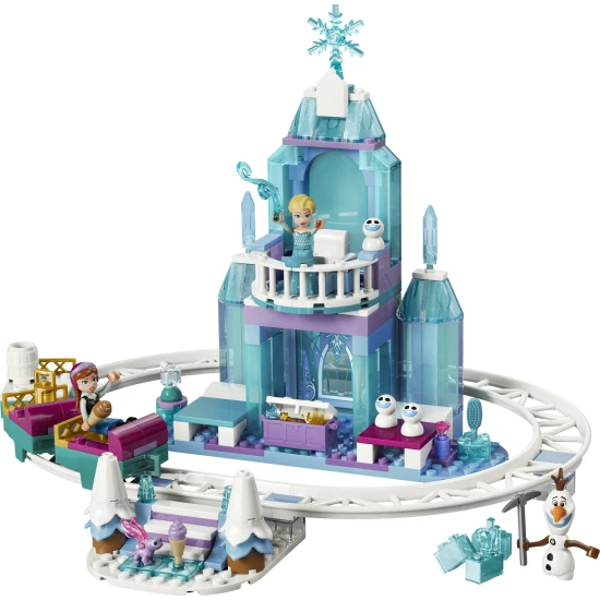 LEGO Disney 43281 Elsin ľadový palác a jazda na snehu