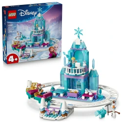LEGO Disney 43281 Elsin ľadový palác a jazda na snehu