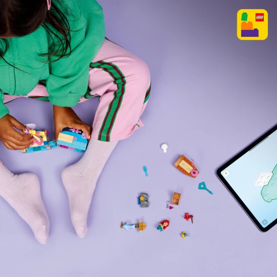 LEGO Disney 43285 Ariel a jej kúzelný miniatúrny palác