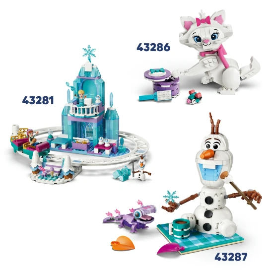 LEGO Disney 43285 Ariel a jej kúzelný miniatúrny palác
