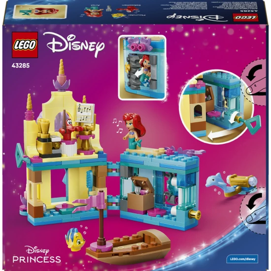 LEGO Disney 43285 Ariel a jej kúzelný miniatúrny palác