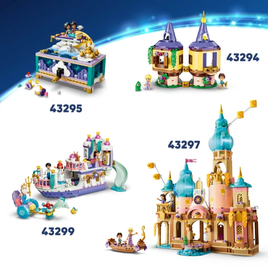 LEGO Disney 43289 Kráska a zviera: Zakliaty zámok