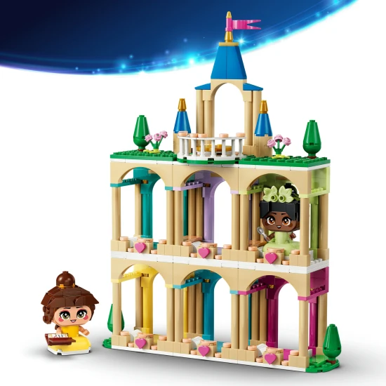LEGO Disney 43291 Mini Bella a Tiana s hradom