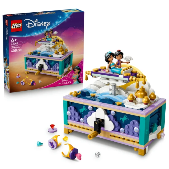 LEGO Disney 43295 Šperkovnica princeznej Jasmíny