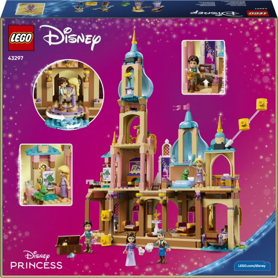LEGO Disney 43297 Zámok princeznej Rapunzel