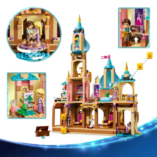 LEGO Disney 43297 Zámok princeznej Rapunzel