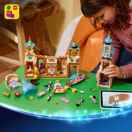 LEGO Disney 43297 Zámok princeznej Rapunzel