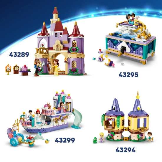 LEGO Disney 43297 Zámok princeznej Rapunzel
