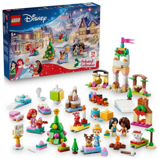 LEGO Disney 43298 Adventný kalendár 2026