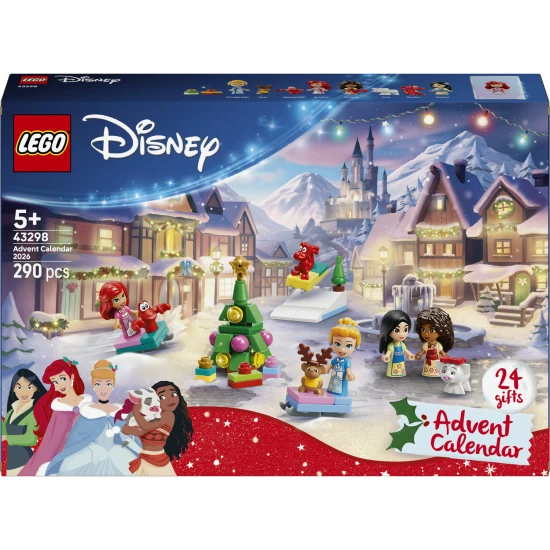 LEGO Disney 43298 Adventný kalendár 2026