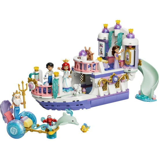 LEGO Disney 43299 Arielina kráľovská svadobná loď