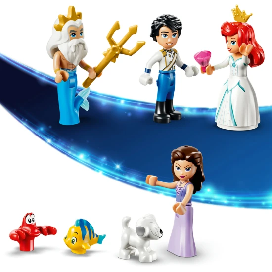 LEGO Disney 43299 Arielina kráľovská svadobná loď