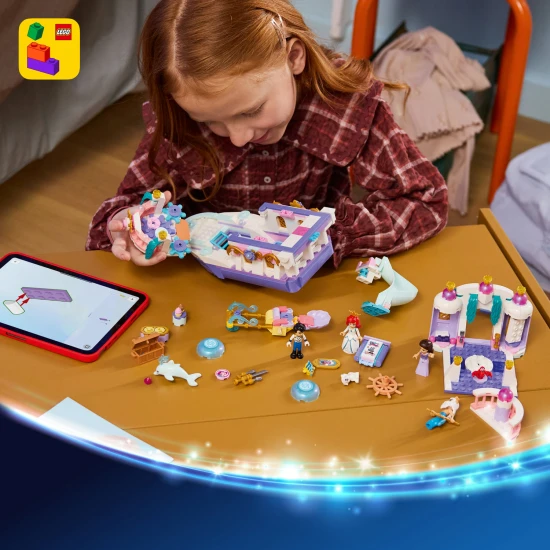 LEGO Disney 43299 Arielina kráľovská svadobná loď