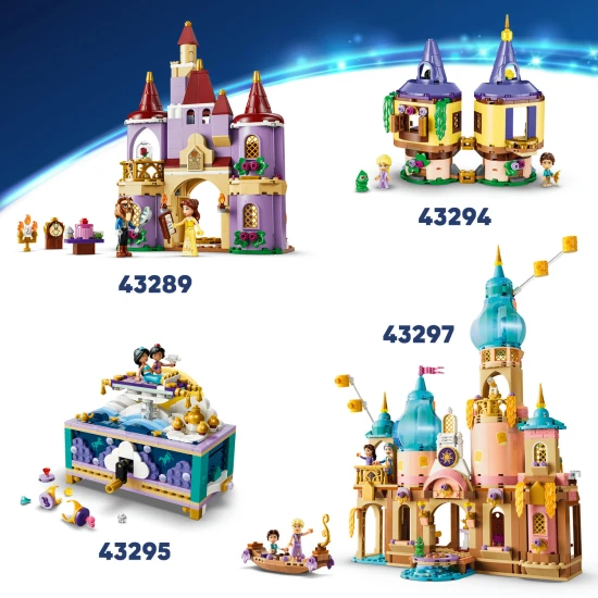 LEGO Disney 43299 Arielina kráľovská svadobná loď