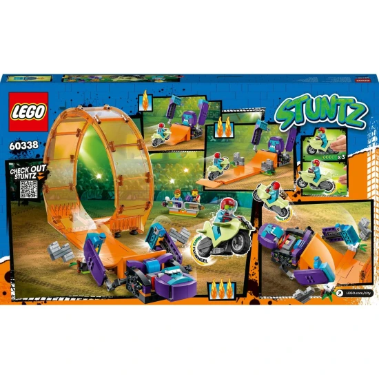 Objav vzrušenie s LEGO CITY kaskadérskou motorkou a šimpanzom