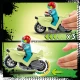 Objav vzrušenie s LEGO CITY kaskadérskou motorkou a šimpanzom