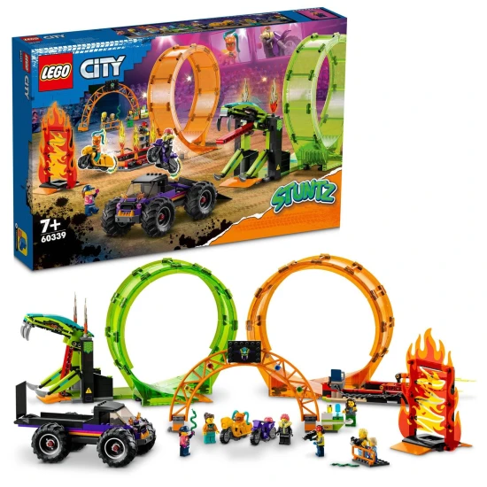 Zaži adrenalín s LEGO City Kaskadérskou dvojitou slučkou!