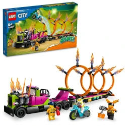 LEGO CITY 60357 Ťahač s ohnivými kruhmi