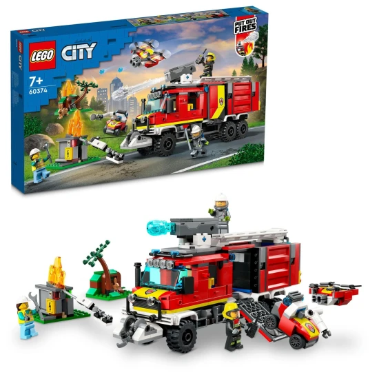 LEGO City Hasičské zásahové auto plné akcie