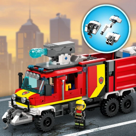 LEGO City Hasičské zásahové auto plné akcie