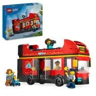 LEGO CITY 60407 Červený dvojposchodový vyhliadkový autobus