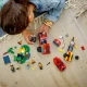 LEGO CITY Hasičské auto 4x4 s prívesom a záchranným člnom pripravené na akciu v prírode