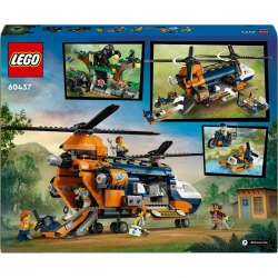 LEGO CITY 60437 Helikoptéra na prieskum džungle v základnom tábore
