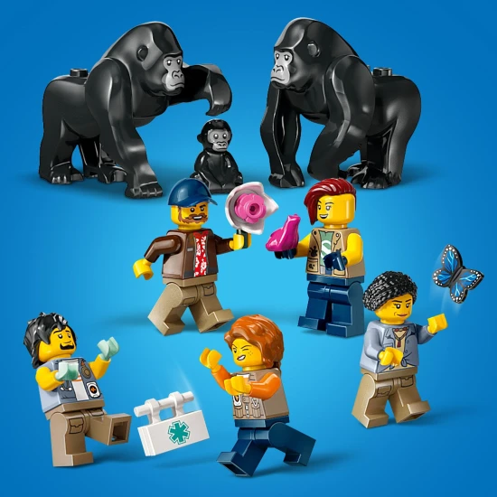 LEGO CITY Helikoptéra na prieskum džungle – dobrodružstvo v základnom tábore