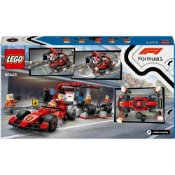 LEGO City 60443 Zastávka v F1® a Pit Crew s autom Ferrari