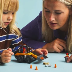 LEGO CITY 60450 Žltý stavebný lopatový nakladač