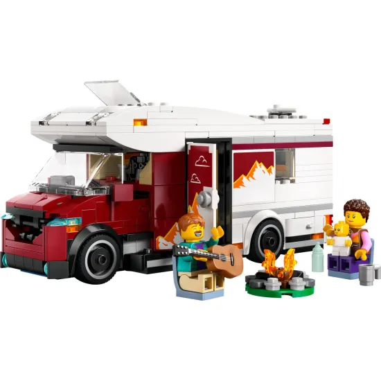 Dobrodružstvo na kolesách: LEGO CITY Prázdninový karavan
