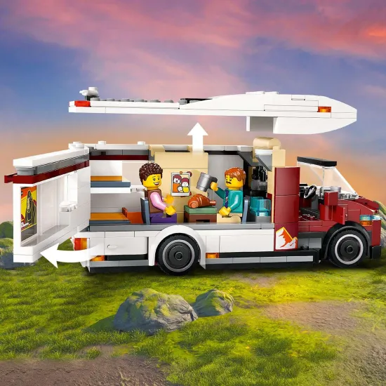 Dobrodružstvo na kolesách: LEGO CITY Prázdninový karavan