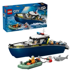 LEGO CITY Naháňačka v policajnej lodi
